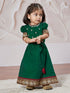 Girl's' Green Lehenga Choli